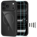 TECH-PROTECT MAGONE MAGSAFE CC + GLASS 2-PACK IPHONE 17 PRO MAX / 18 PRO MAX BLACK/CLEAR
