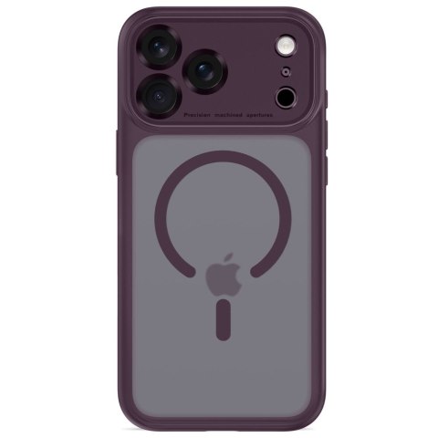 TECH-PROTECT MAGPEAK MAGSAFE CC IPHONE 17 PRO / 18 PRO MATTE BURGUNDY