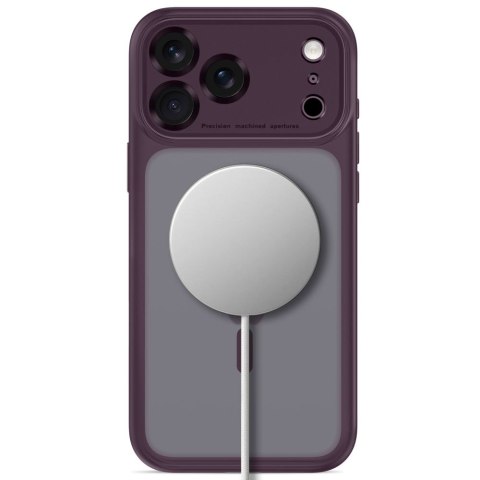 TECH-PROTECT MAGPEAK MAGSAFE CC IPHONE 17 PRO / 18 PRO MATTE BURGUNDY