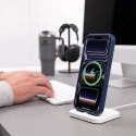 TECH-PROTECT MAGPEAK MAGSAFE CC IPHONE 17 PRO / 18 PRO MATTE DEEP BLUE