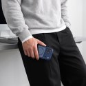 TECH-PROTECT MAGPEAK MAGSAFE CC IPHONE 17 PRO MAX / 18 PRO MAX DEEP BLUE/CLEAR