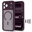 TECH-PROTECT MAGPEAK MAGSAFE CC IPHONE 17 PRO MAX / 18 PRO MAX MATTE BURGUNDY