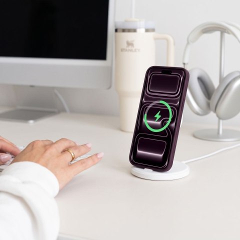 TECH-PROTECT MAGPEAK MAGSAFE CC IPHONE 17 PRO MAX / 18 PRO MAX MATTE BURGUNDY