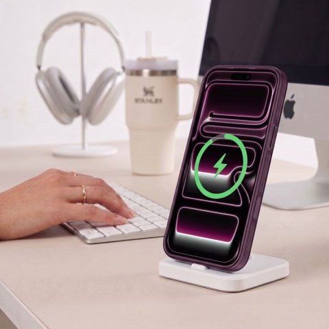 TECH-PROTECT MAGPRIME MAGSAFE CC IPHONE 17 PRO / 18 PRO MATTE BURGUNDY