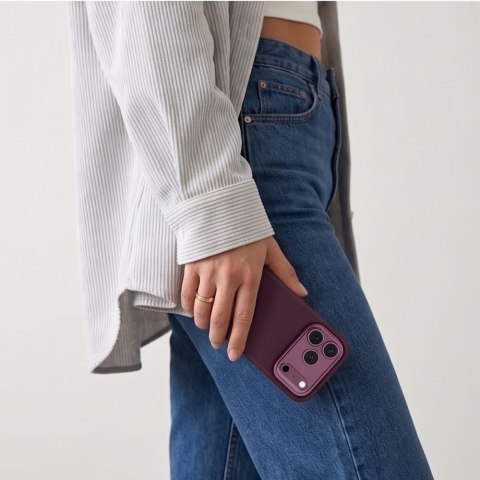 TECH-PROTECT UNIQ MAGSAFE CC IPHONE 17 PRO / 18 PRO BURGUNDY