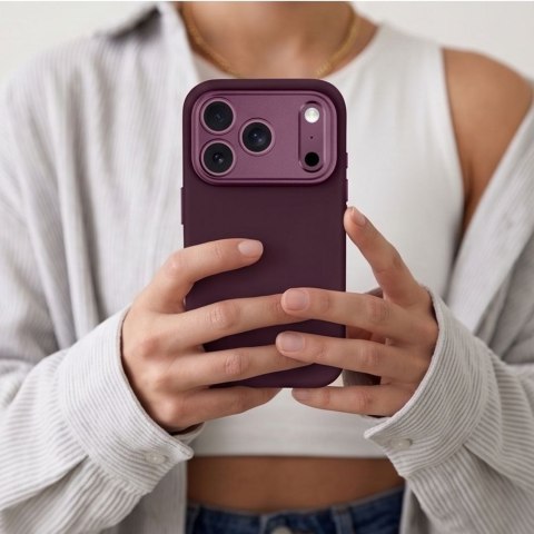 TECH-PROTECT UNIQ MAGSAFE CC IPHONE 17 PRO / 18 PRO BURGUNDY