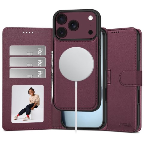 TECH-PROTECT WALLET MAGSAFE IPHONE 17 PRO / 18 PRO MULBERRY