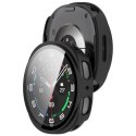 TECH-PROTECT DEFENSE 2-PACK SAMSUNG GALAXY WATCH 8 / 9 (40 MM) MATTE BLACK & CLEAR