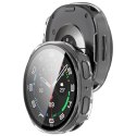 TECH-PROTECT DEFENSE 2-PACK SAMSUNG GALAXY WATCH 8 / 9 (40 MM) MATTE BLACK & CLEAR