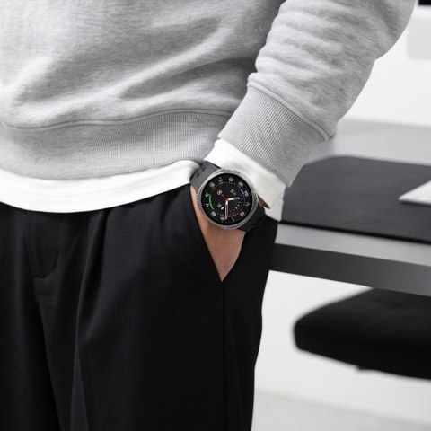 TECH-PROTECT DEFENSE 2-PACK SAMSUNG GALAXY WATCH 8 / 9 (40 MM) MATTE BLACK & CLEAR