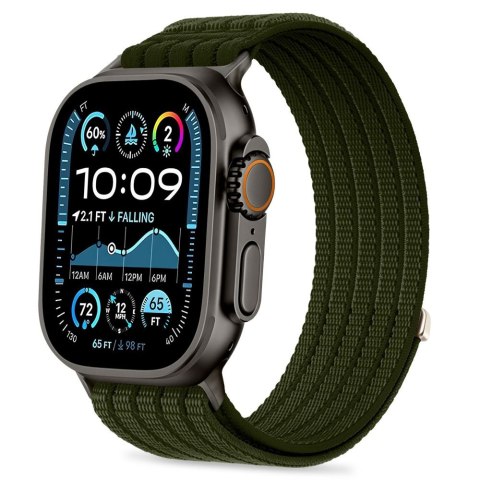 TECH-PROTECT NYLON SPORT APPLE WATCH 8 / 9 / 10 / 11 / 12 / SE / ULTRA (44 / 45 / 46 / 49 MM) MILITARY GREEN