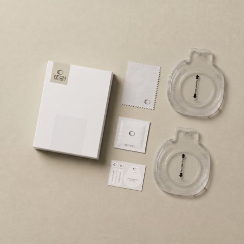 SZKŁO HARTOWANE TECH-PROTECT EASY SET+ 2-PACK SAMSUNG GALAXY WATCH 8 / 9 (40 MM) CLEAR