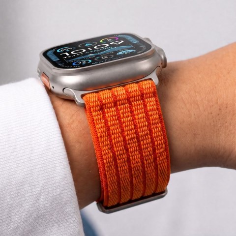 TECH-PROTECT NYLON SPORT APPLE WATCH 8 / 9 / 10 / 11 / 12 / SE / ULTRA (44 / 45 / 46 / 49 MM) ORANGE