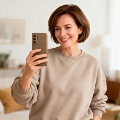 TECH-PROTECT ICON GALAXY A57 5G BROWN