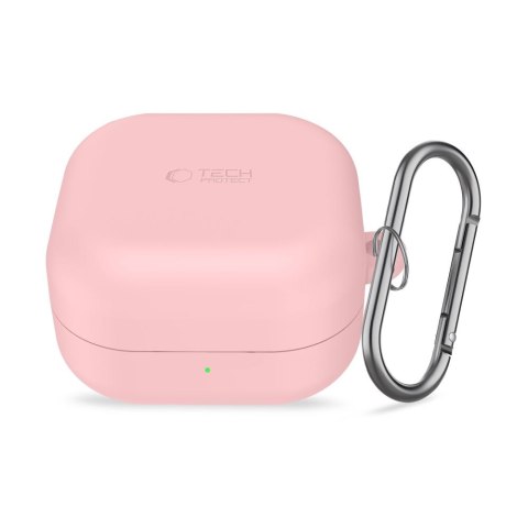 TECH-PROTECT SILICONE HOOK SAMSUNG GALAXY BUDS 4 / 4 PRO DUSTY PINK